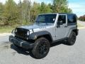 Billet Silver Metallic 2018 Jeep Wrangler Willys Wheeler Edition 4x4 Exterior