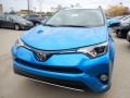 2018 Electric Storm Blue Toyota RAV4 XLE AWD  photo #1