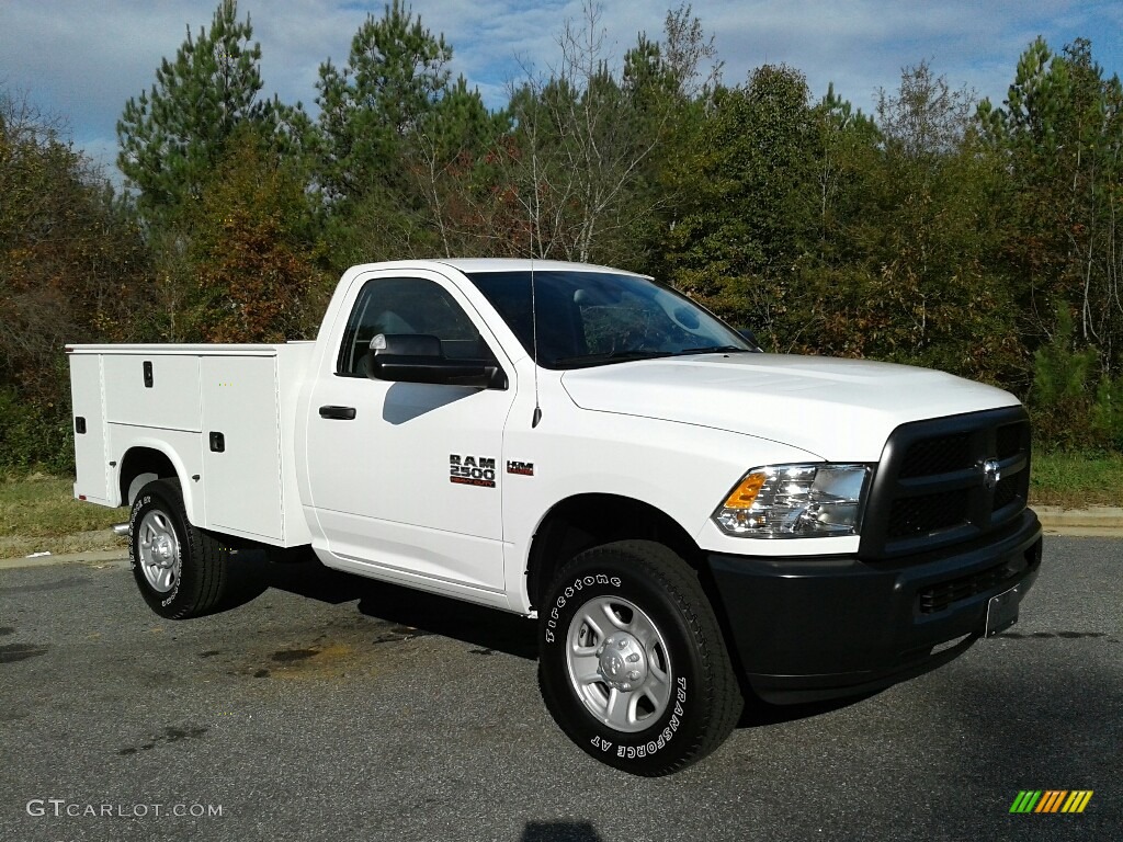 2018 2500 Tradesman Regular Cab 4x4 Utility - Bright White / Black/Diesel Gray photo #4