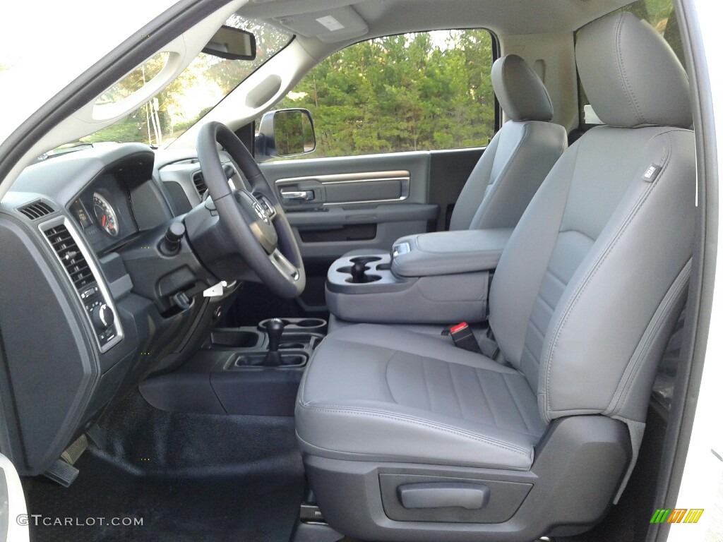 Black/Diesel Gray Interior 2018 Ram 2500 Tradesman Regular Cab 4x4 Utility Photo #123682580