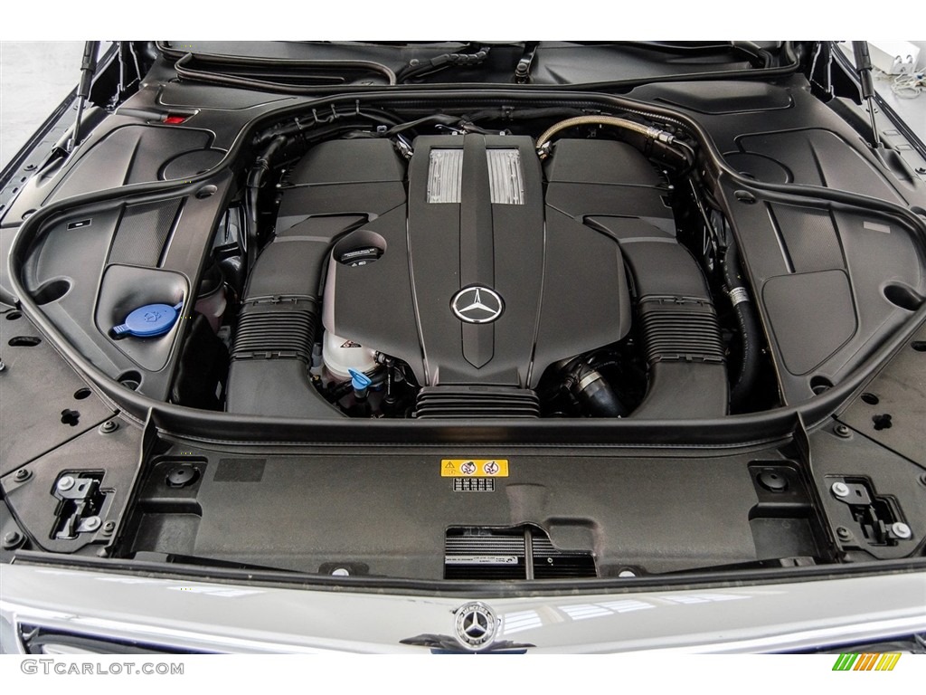 2018 Mercedes-Benz S 450 Sedan 3.0 Liter biturbo DOHC 24-Valve VVT V6 Engine Photo #123682712