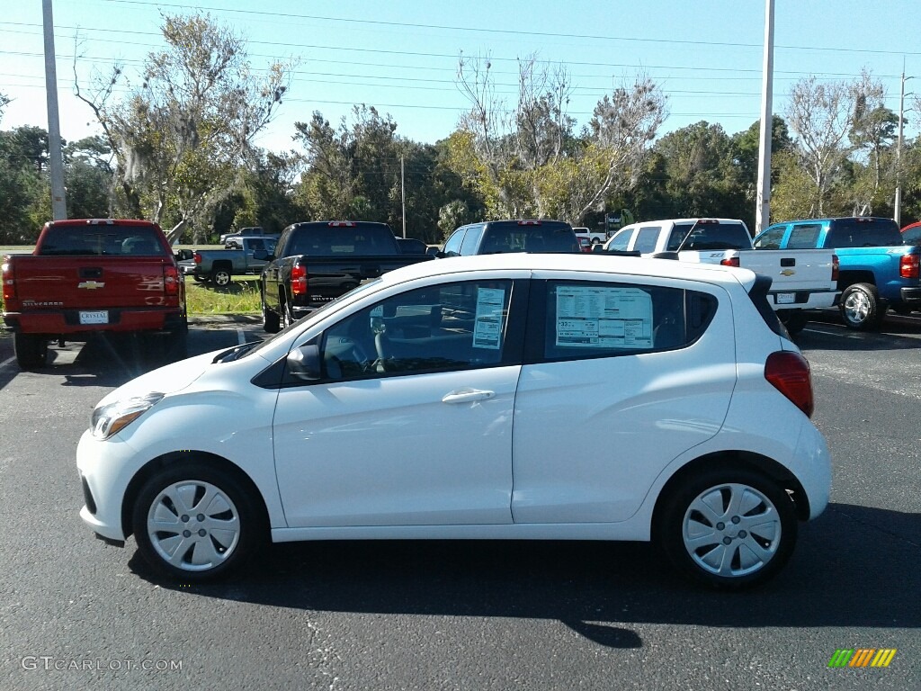 Summit White 2017 Chevrolet Spark LS Exterior Photo #123682907