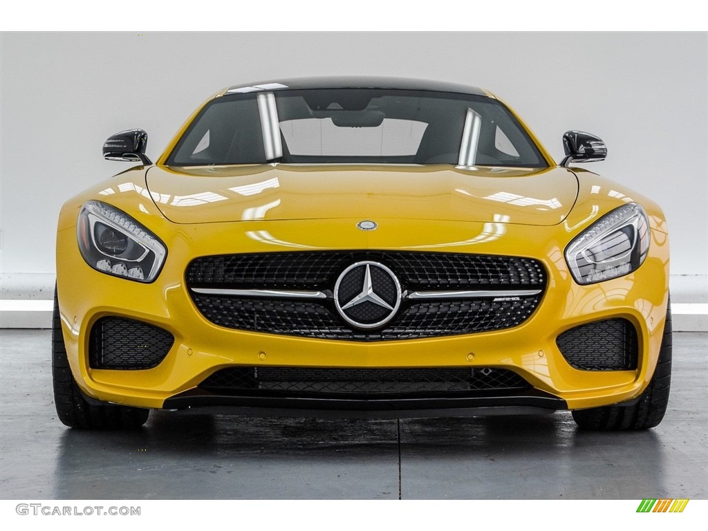 AMG Solarbeam Yellow Metallic 2017 Mercedes-Benz AMG GT Coupe Exterior Photo #123683669
