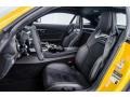 2017 Mercedes-Benz AMG GT Black Exclusive/DINAMICA w/Yellow Accent Stitching Interior Front Seat Photo