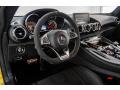 Black Exclusive/DINAMICA w/Yellow Accent Stitching Dashboard Photo for 2017 Mercedes-Benz AMG GT #123684182