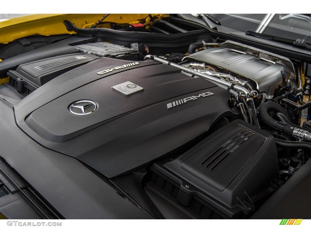 2017 Mercedes-Benz AMG GT Coupe 4.0 Liter AMG Twin-Turbocharged DOHC 32-Valve VVT V8 Engine Photo #123684350