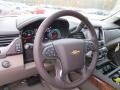 2018 Chevrolet Tahoe Cocoa/Dune Interior Steering Wheel Photo