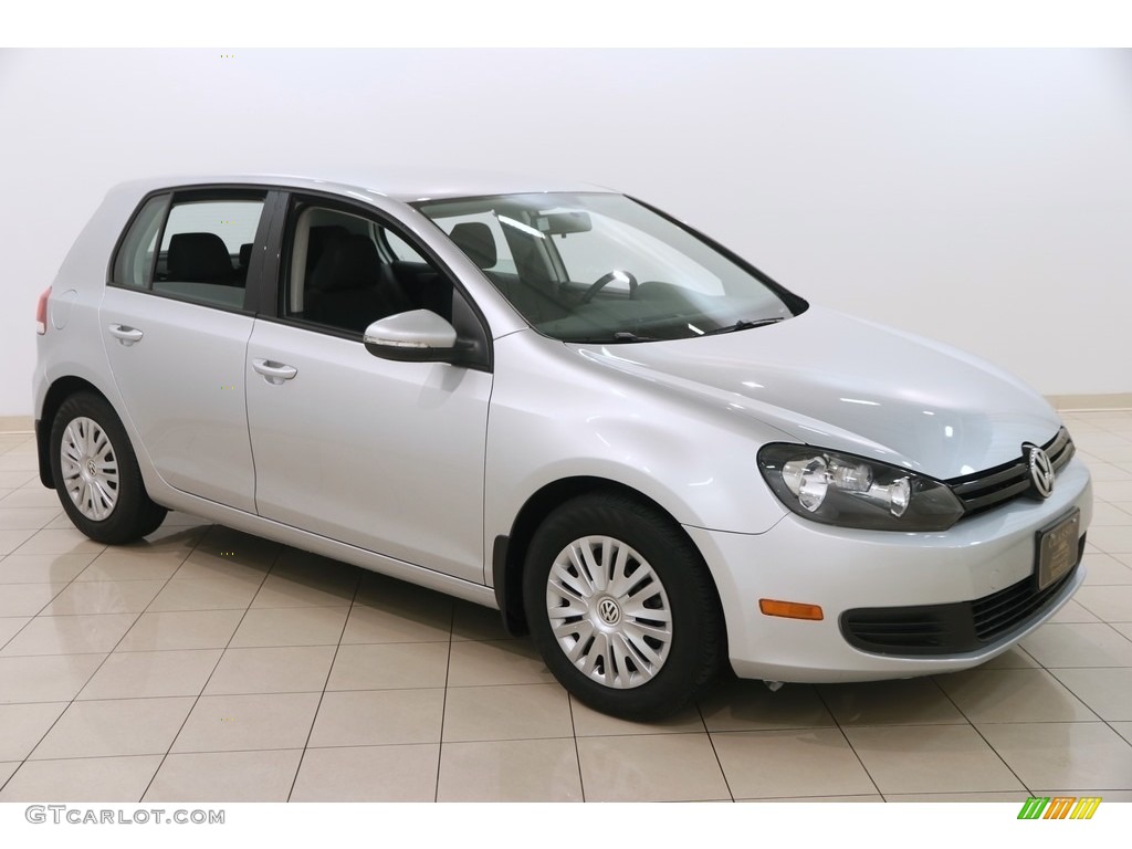 2014 Golf 2.5L 4 Door - Reflex Silver Metallic / Titan Black photo #1