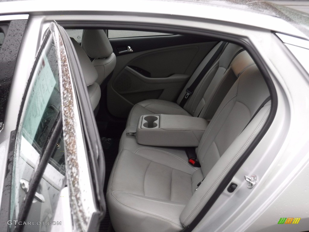 2013 Optima EX - Bright Silver Metallic / Gray photo #26