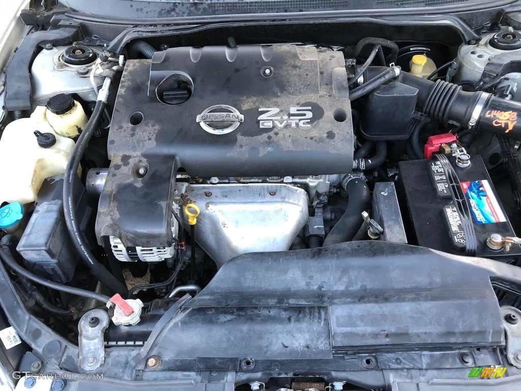 2003 Altima 2.5 SL - Sheer Silver Metallic / Frost photo #8