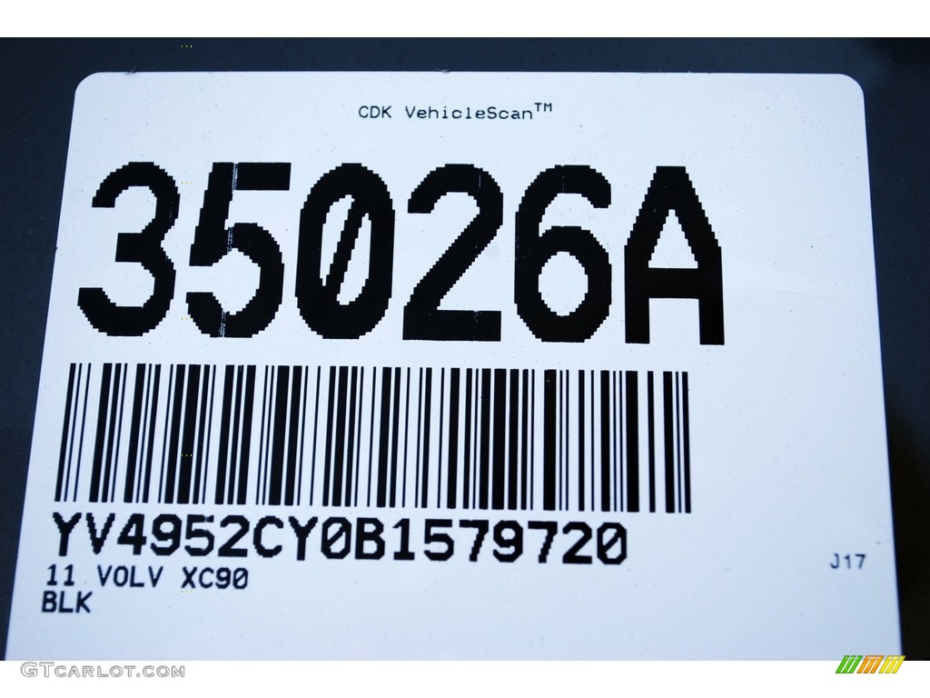 2011 XC90 3.2 - Oyster Grey Metallic / Off Black photo #20