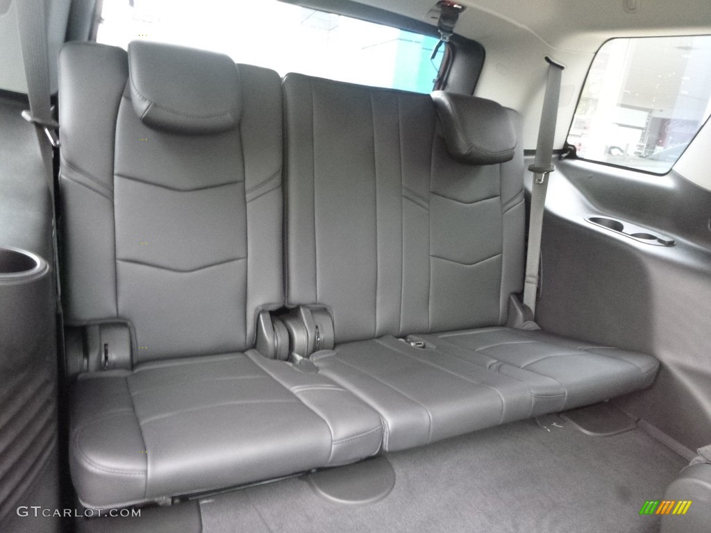 Jet Black Interior 2018 Cadillac Escalade Premium Luxury 4WD Photo #123689453