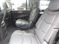 2018 Cadillac Escalade Jet Black Interior Rear Seat Photo