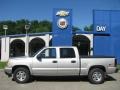 2007 Silver Birch Metallic Chevrolet Silverado 1500 Classic LT Crew Cab 4x4  photo #2