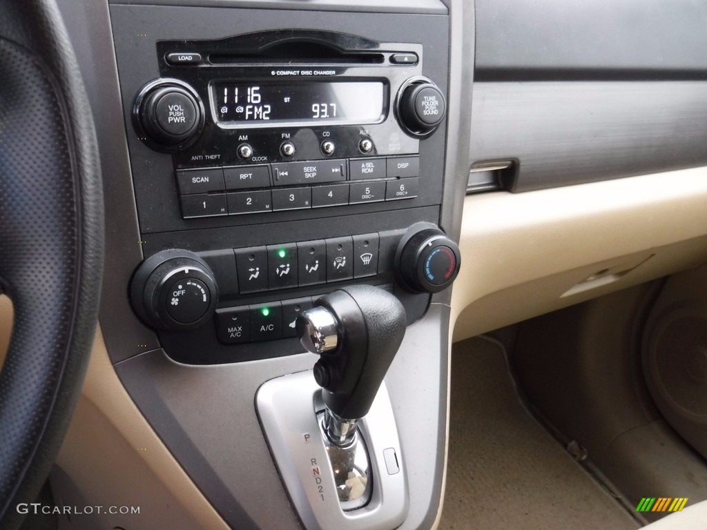 2009 CR-V EX 4WD - Borrego Beige Metallic / Ivory photo #17