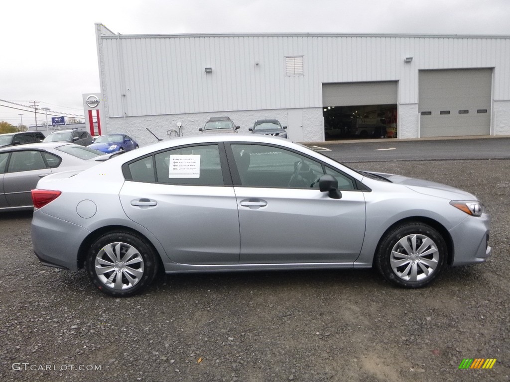 2018 Impreza 2.0i 4-Door - Ice Silver Metallic / Black photo #3