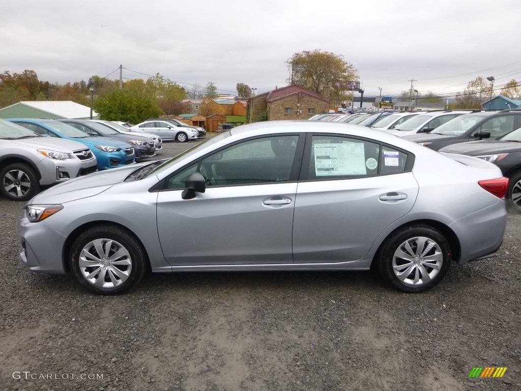 2018 Impreza 2.0i 4-Door - Ice Silver Metallic / Black photo #7