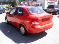 2005 Victory Red Chevrolet Aveo LS Sedan  photo #2