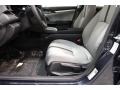 2018 Honda Civic Gray Interior Front Seat Photo