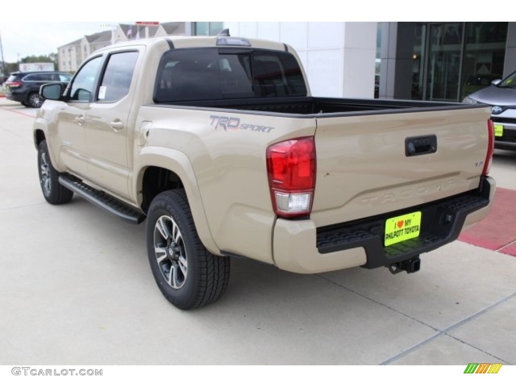 2017 Tacoma TRD Sport Double Cab - Quicksand / TRD Graphite photo #5