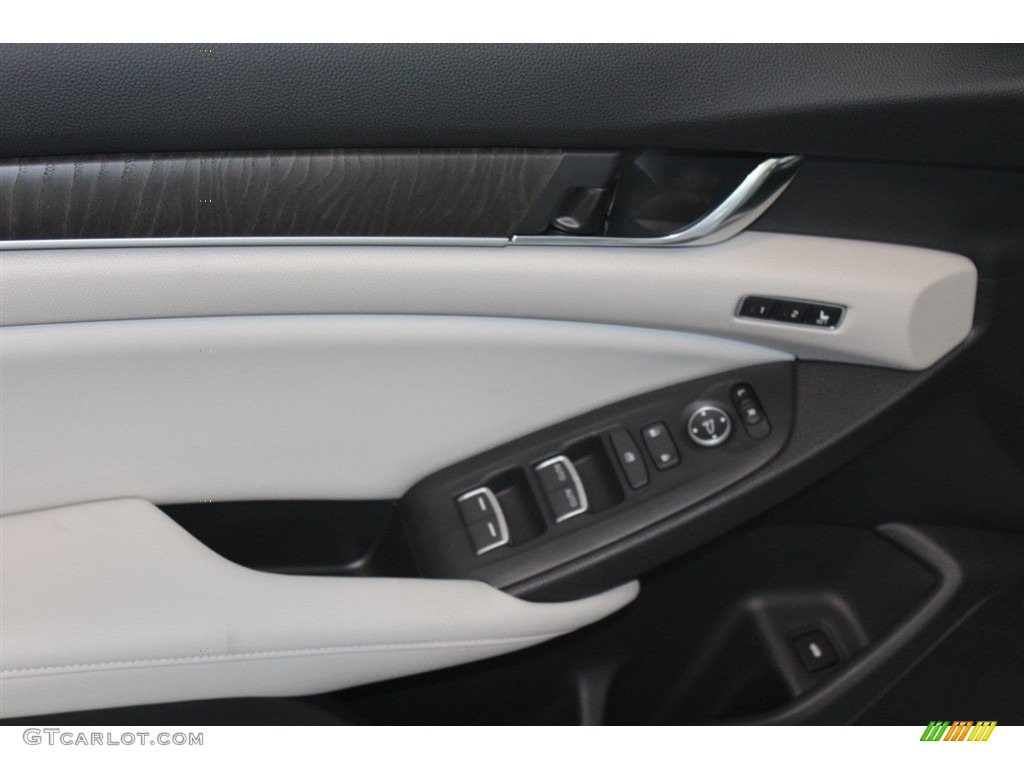 2018 Honda Accord EX-L Sedan Ivory Door Panel Photo #123692675