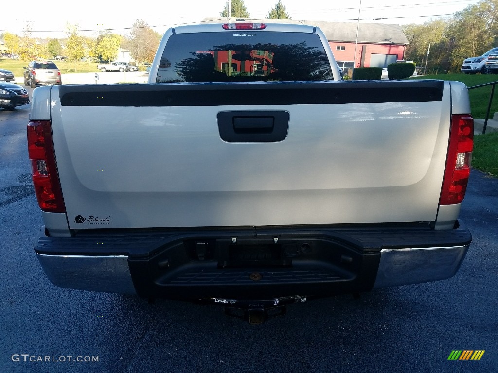 2011 Silverado 1500 LS Extended Cab - Sheer Silver Metallic / Dark Titanium photo #4