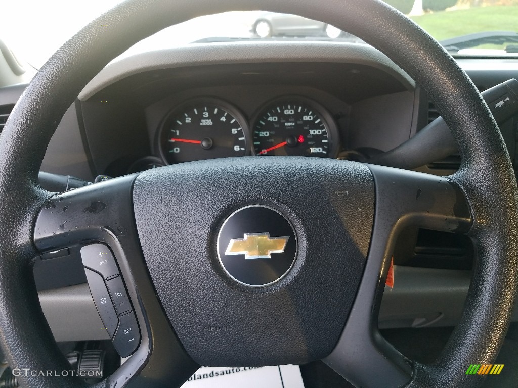 2011 Silverado 1500 LS Extended Cab - Sheer Silver Metallic / Dark Titanium photo #18