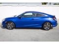 2016 Aegean Blue Metallic Honda Civic LX-P Coupe  photo #8