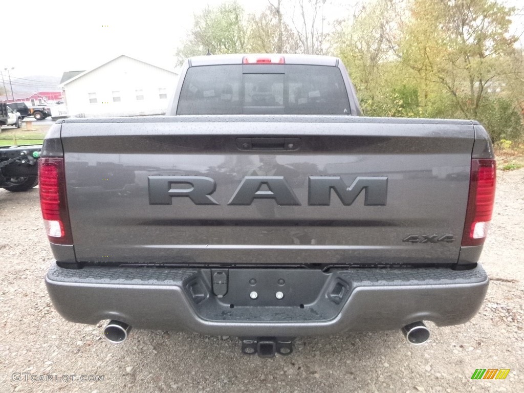 2018 1500 Sport Quad Cab 4x4 - Granite Crystal Metallic / Black photo #4