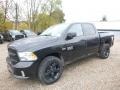 2018 Brilliant Black Crystal Pearl Ram 1500 Express Crew Cab 4x4  photo #1
