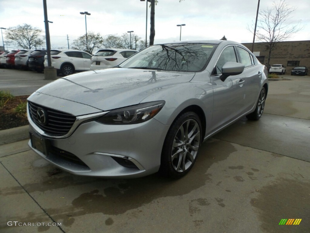 2017 Mazda6 Grand Touring - Sonic Silver Metallic / Black photo #1