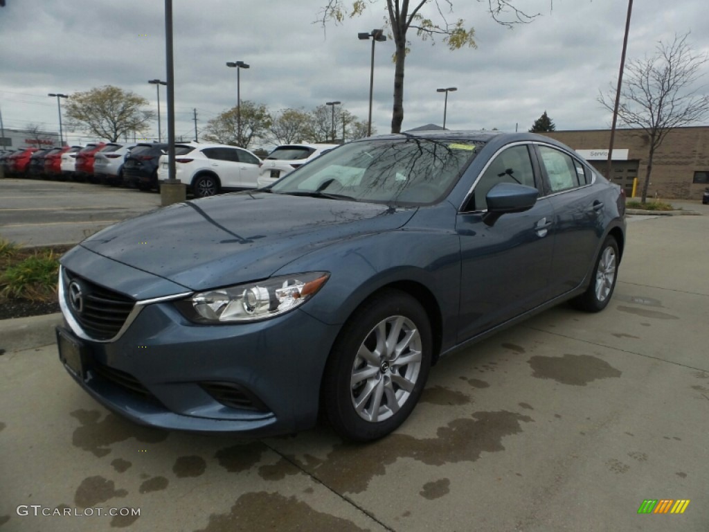 2017 Mazda6 Sport - Blue Reflex Mica / Black photo #1