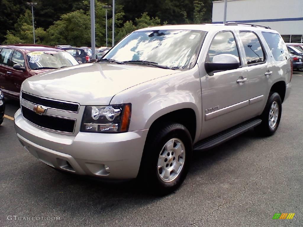 2008 Tahoe LT 4x4 - Silver Birch Metallic / Light Titanium/Dark Titanium photo #1