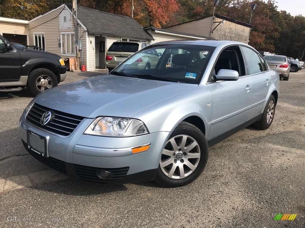 2002 Passat GLS Sedan - Reflex Silver Metallic / Beige photo #1