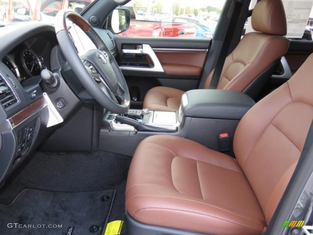 Black Interior 2018 Toyota Land Cruiser 4WD Photo #123698462