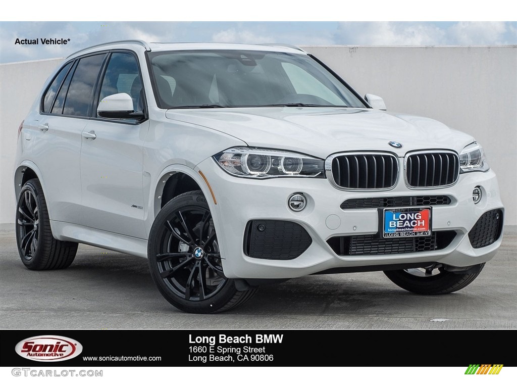 2018 X5 xDrive35i - Alpine White / Black photo #1