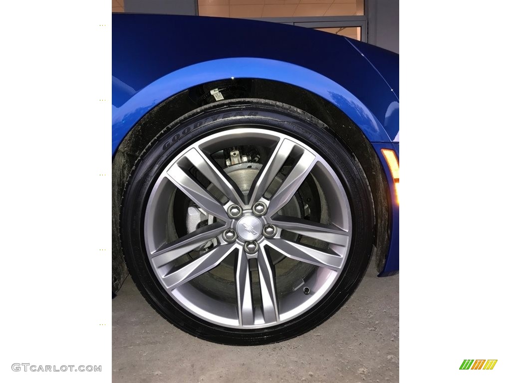 2018 Camaro LS Coupe - Hyper Blue Metallic / Jet Black photo #2