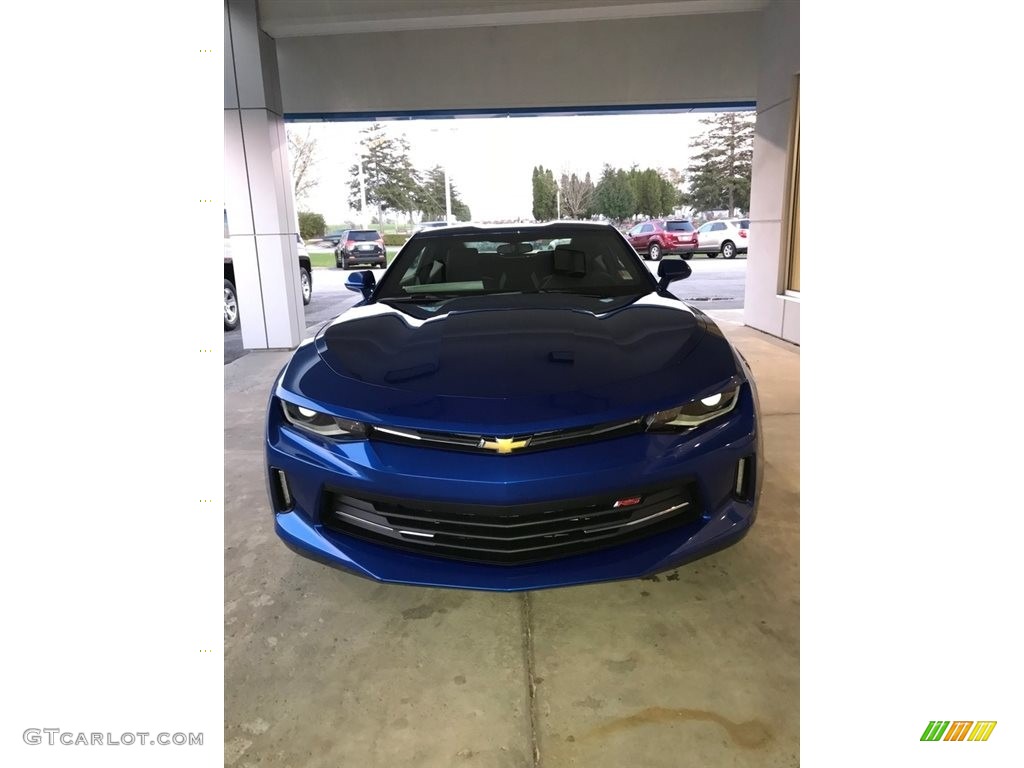 2018 Camaro LS Coupe - Hyper Blue Metallic / Jet Black photo #21