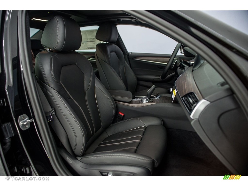 2018 5 Series 540i Sedan - Black Sapphire Metallic / Black photo #2