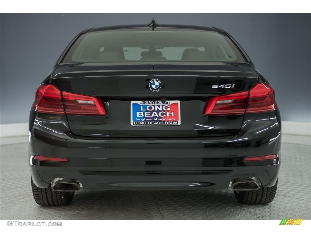 2018 5 Series 540i Sedan - Black Sapphire Metallic / Black photo #3