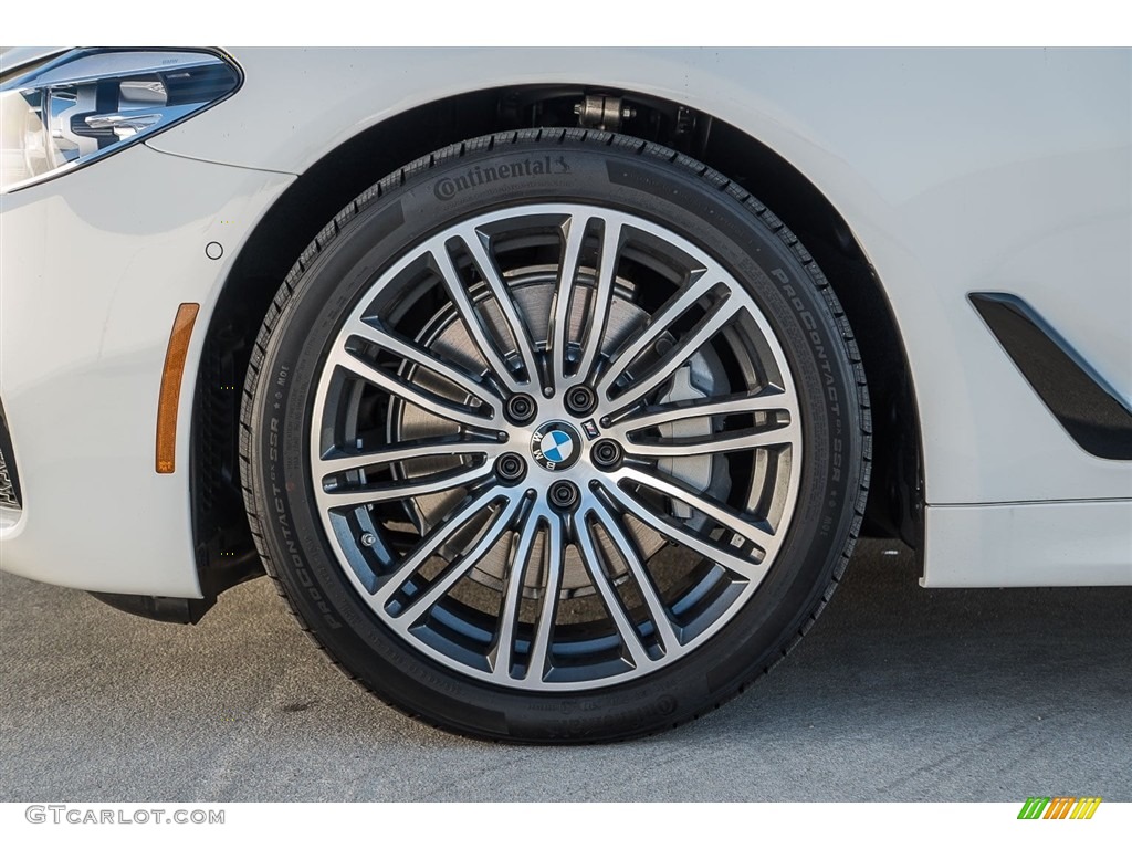 2018 BMW 5 Series 540i Sedan Wheel Photo #123700286