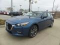 2018 Eternal Blue Mica Mazda MAZDA3 Touring 5 Door  photo #1