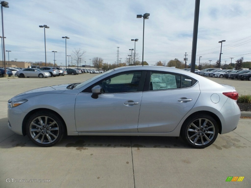 2018 MAZDA3 Touring 4 Door - Sonic Silver Metallic / Black photo #2