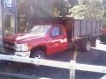 2008 Victory Red Chevrolet Silverado 3500HD Chassis Dump Truck  photo #2