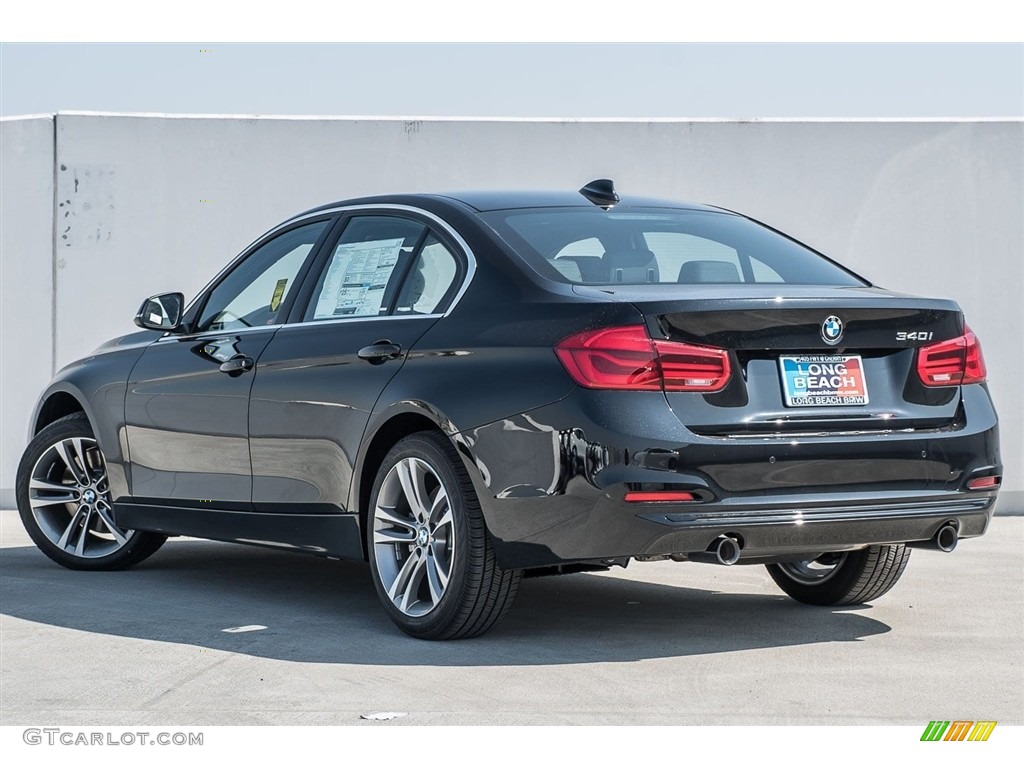 2017 3 Series 340i Sedan - Jet Black / Black photo #3