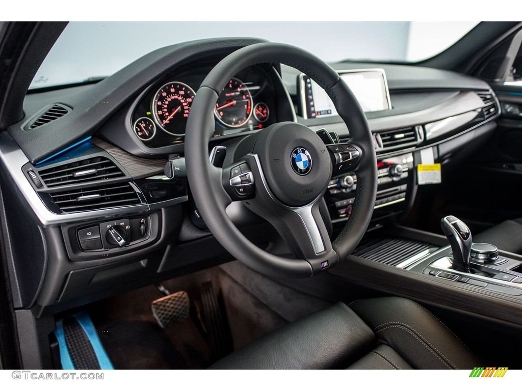 Black Interior 2018 BMW X5 sDrive35i Photo #123701129