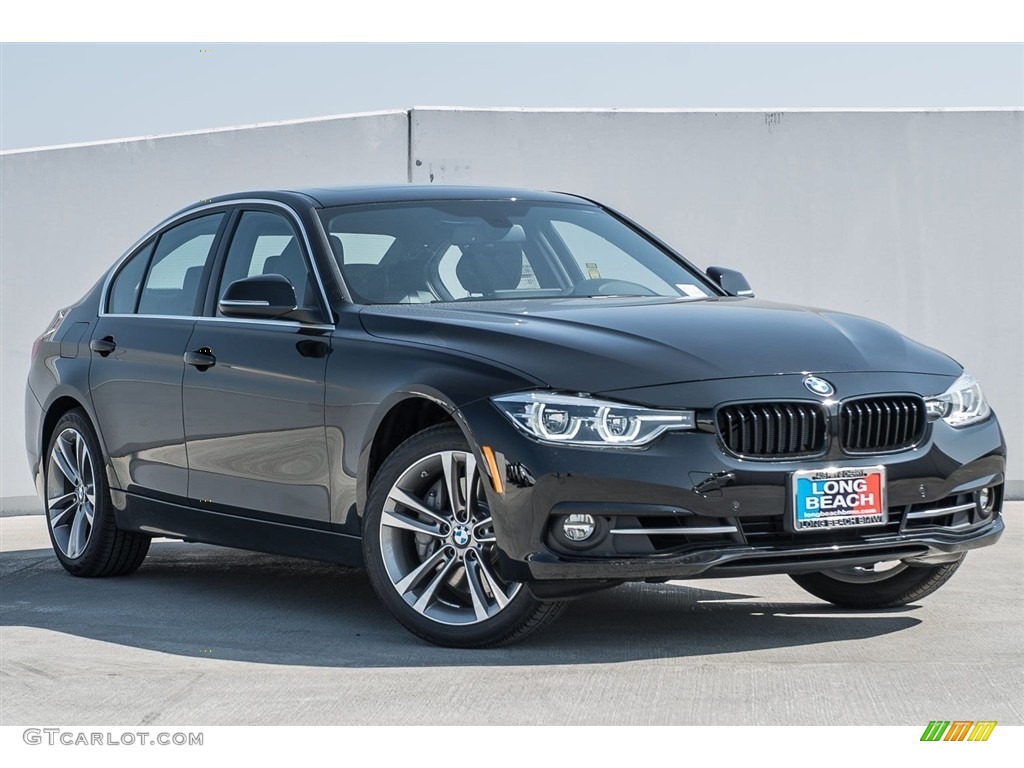 2017 3 Series 340i Sedan - Jet Black / Black photo #12