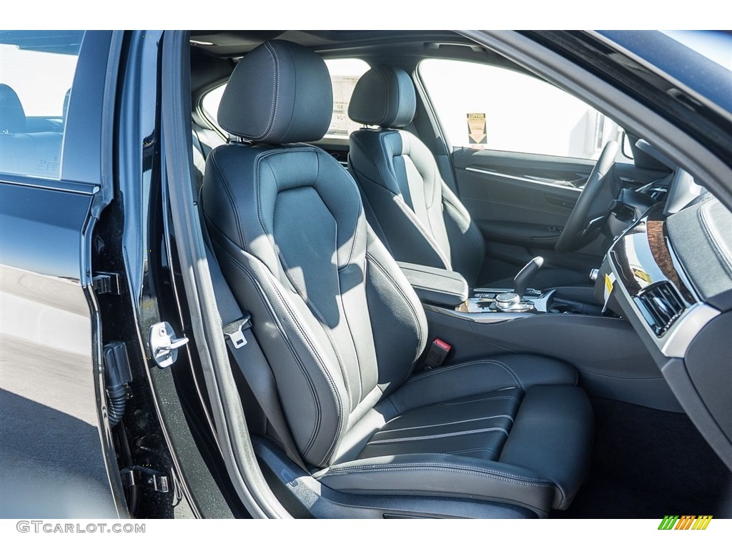 2017 5 Series 540i Sedan - Black Sapphire Metallic / Black photo #2