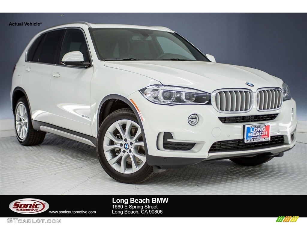 2018 X5 sDrive35i - Alpine White / Black photo #1