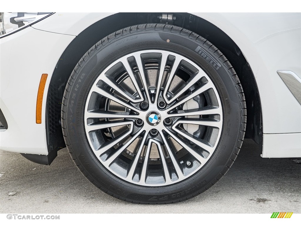 2018 BMW 5 Series 530i Sedan Wheel Photo #123702545